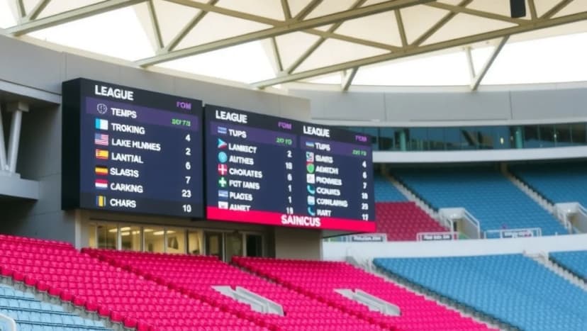 Poängställning i Kalmar FF denna säsong